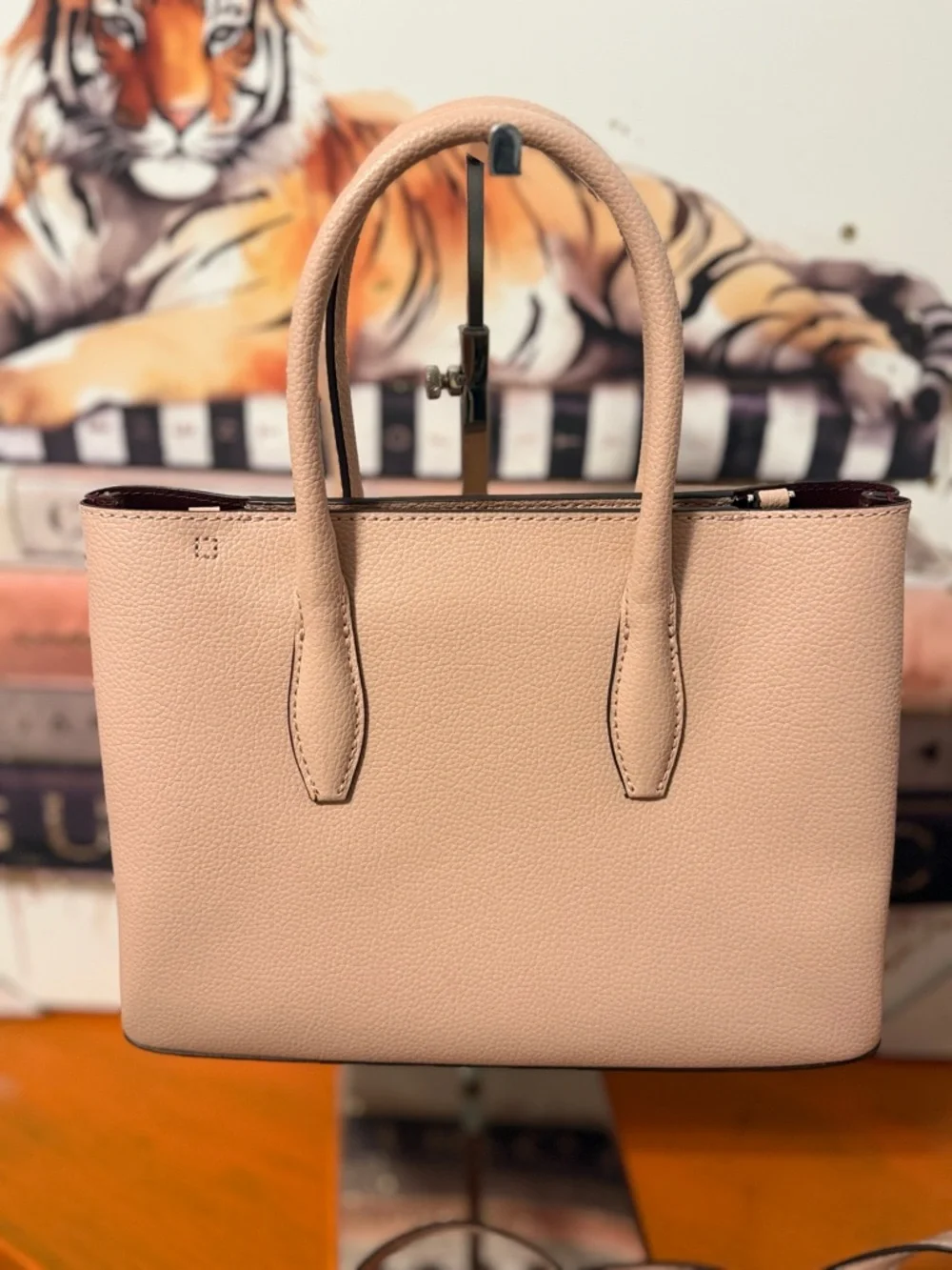 NWOT kate spade Blush Pink Leather Satchel - Picture 5 of 10